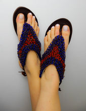 Load image into Gallery viewer, Navy Blue Sandal
