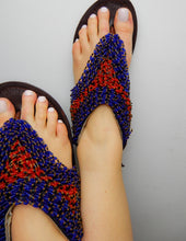 Load image into Gallery viewer, Navy Blue Sandal
