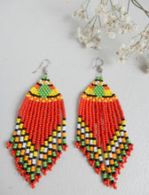 Load image into Gallery viewer, Dangle Beaded Earrings - Afrix Style
