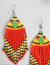 Load image into Gallery viewer, Dangle Beaded Earrings - Afrix Style
