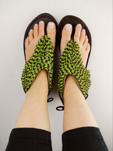 Load image into Gallery viewer, Green Sandals Leather
