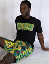 Load image into Gallery viewer, Afrix Style Mens African Fabric Shorts
