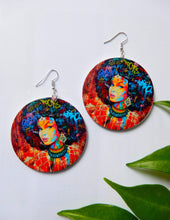 Load image into Gallery viewer, Afrix Style Women Afro Colourful Earrings
